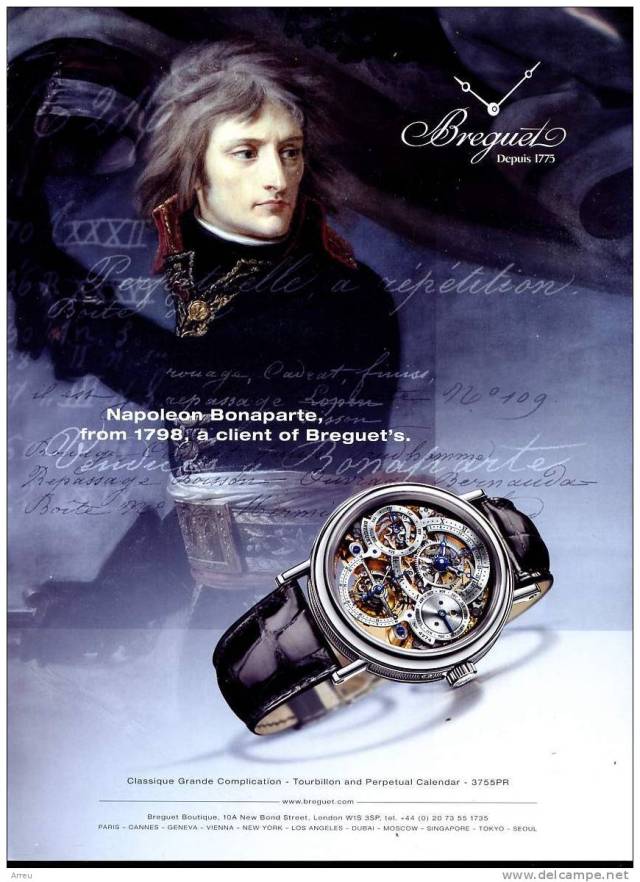 Napoléon et les montres Breguet