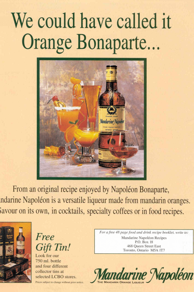 Napoléon et la liqueur