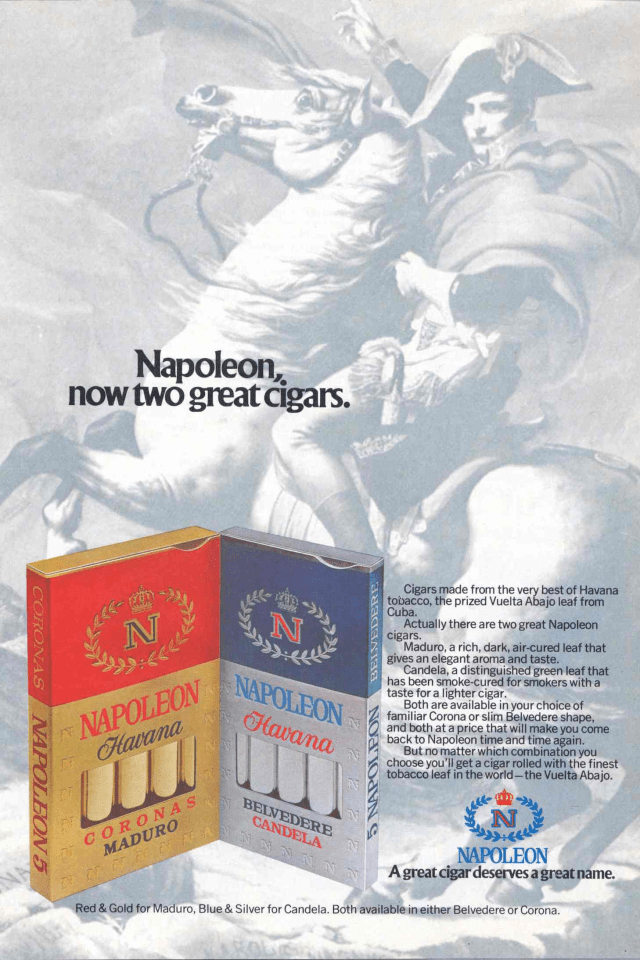 Napoléon et les cigares