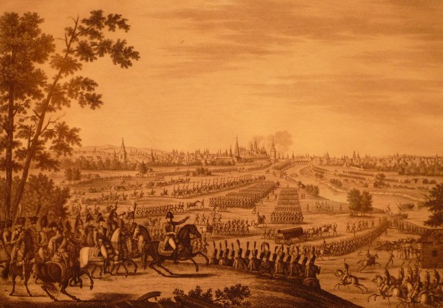 Entrée de l’armée française à Moscou