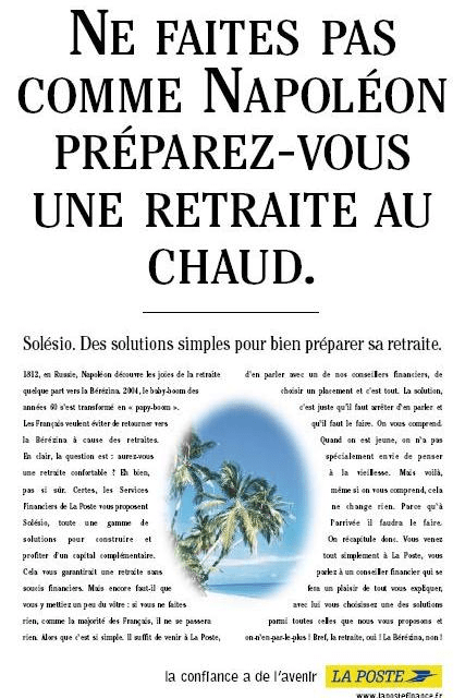 Napoléon et un compte épargne