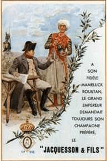 Napoléon et le champagne Jacquesson &amp; Fil
