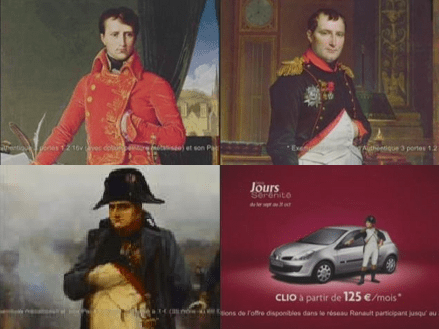 Napoléon et Renault Sérénité