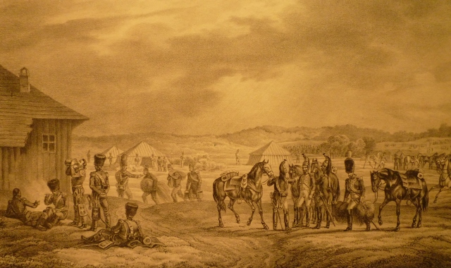 Bivouac de l’Empereur en avant de Witepsk le 28 juillet 1812