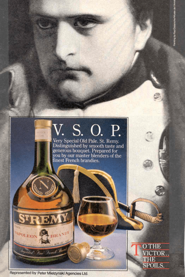 Napoléon et le cognac St Remy