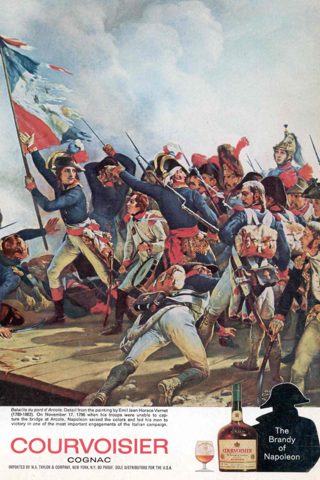 Napoléon et le cognac Courvoisier