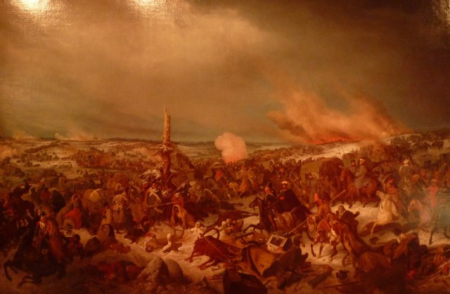 L’armée française traversant la Berezina