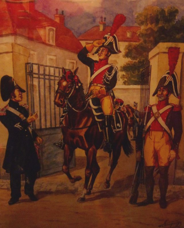 Gendarmerie impériale en 1812