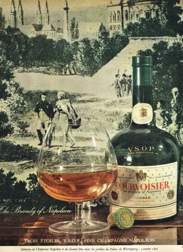 Napoléon et le cognac Courvoisier
