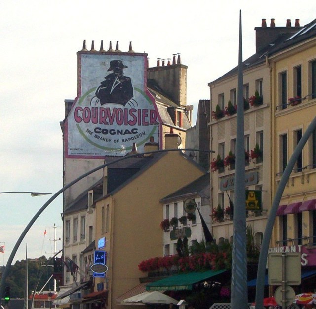 Affiche publicitaire Courvoisier